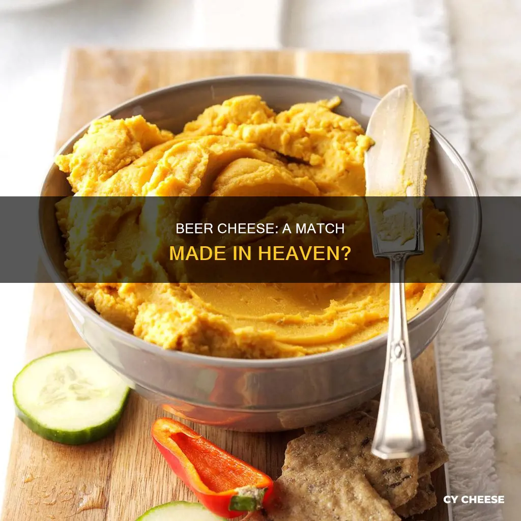 what does beer cheese taste like