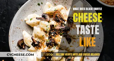 Black Truffle Cheese: An Earthy, Musky Flavor Adventure