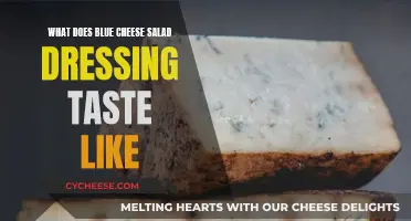 Blue Cheese Dressing: Tangy, Sharp, and Salty