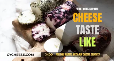 The Unique Flavor of Caprino Cheese