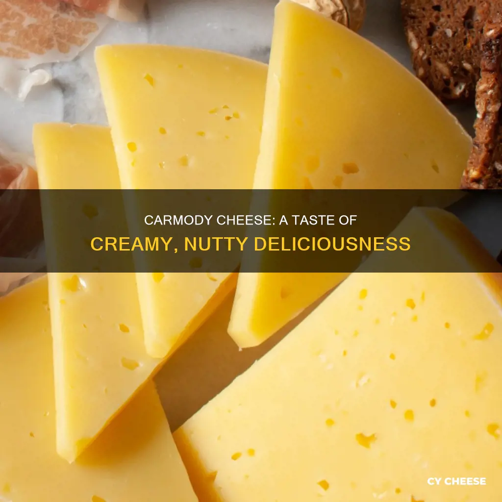 what does carmody cheese taste like