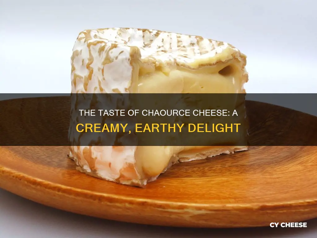 what does chaource cheese taste like