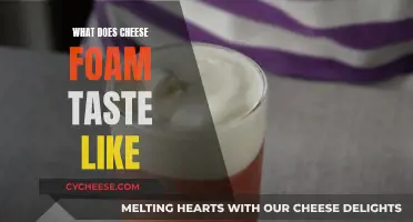 Cheese Foam: Salty, Tangy, and Creamy?
