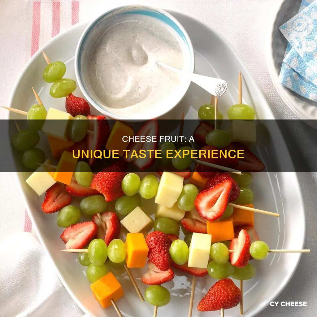 what does cheese fruit taste like