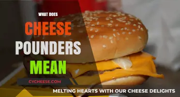 Unraveling the Mystery: What Does Cheese Pounders Really Mean?