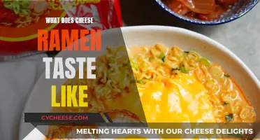 Cheese Ramen: A Unique Blend of Flavors