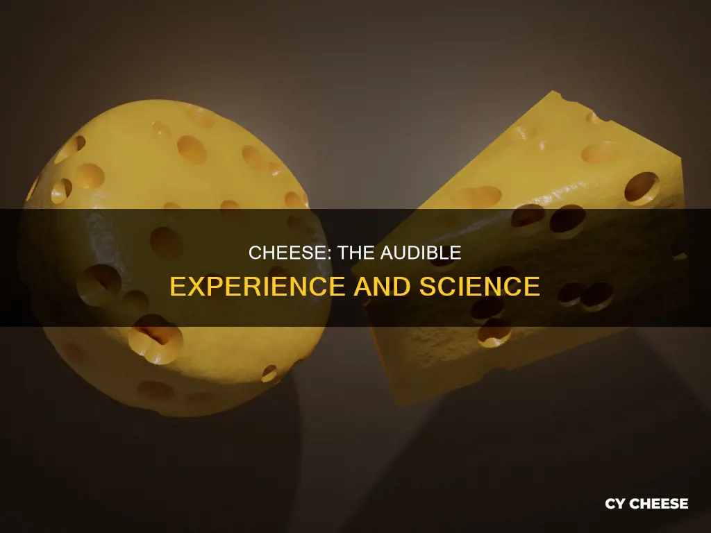 what does cheese sound like