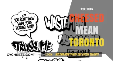 What Does 'Cheesed' Mean in Toronto Slang? A Quick Guide