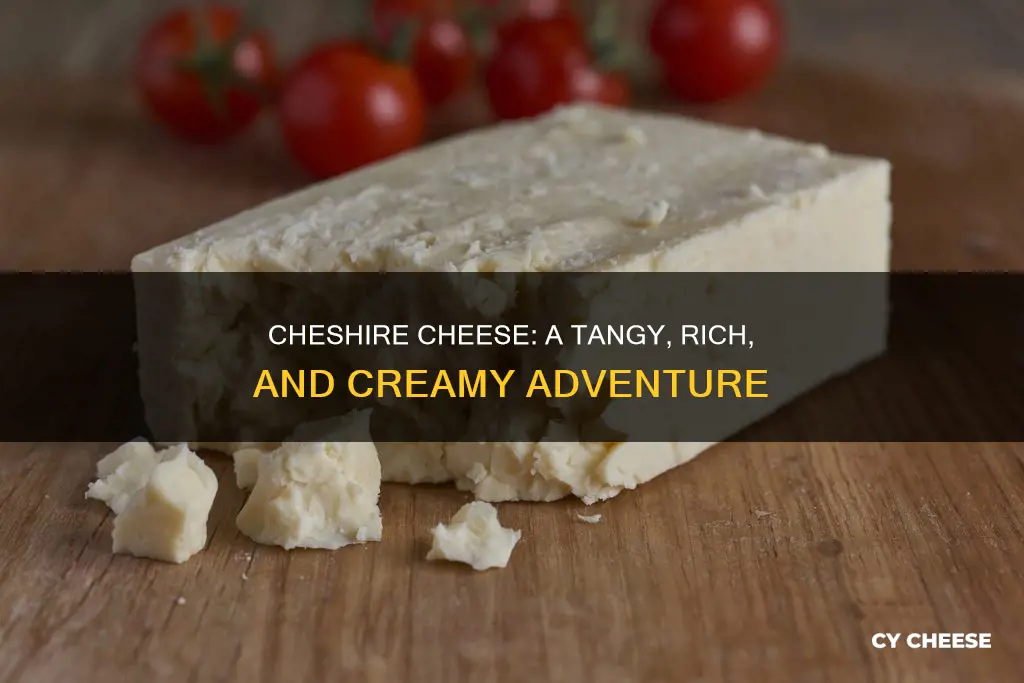 what does cheshire cheese taste like