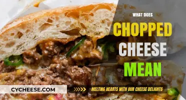 Unraveling the Mystery: What Does Chopped Cheese Really Mean?