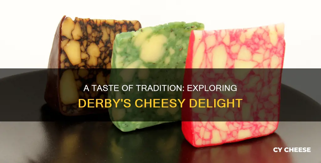 what does derby cheese taste like