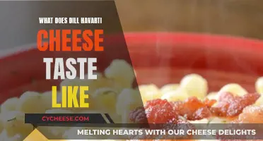 The Unique Taste of Dill Havarti Cheese
