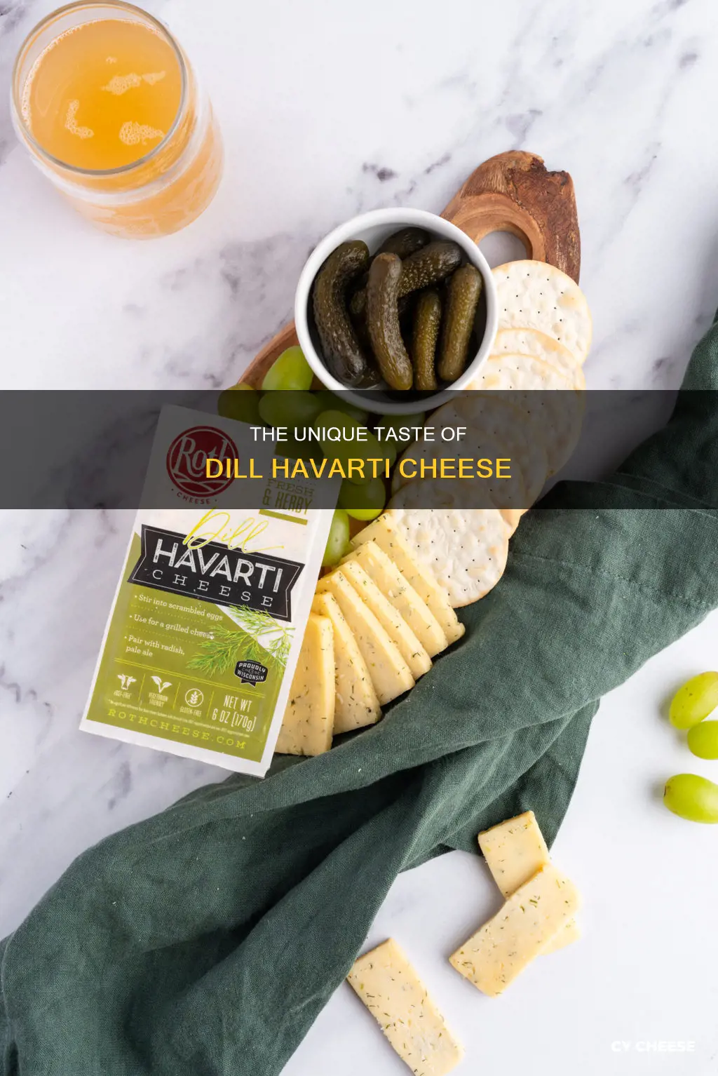 what does dill havarti cheese taste like