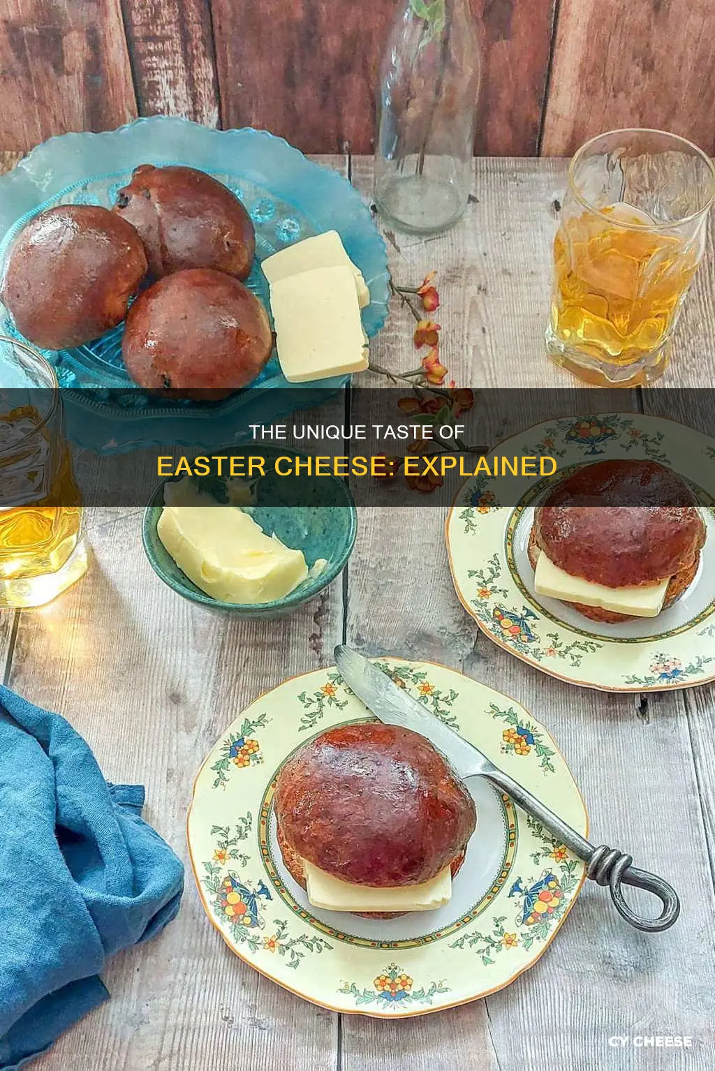 what does easter cheese taste like