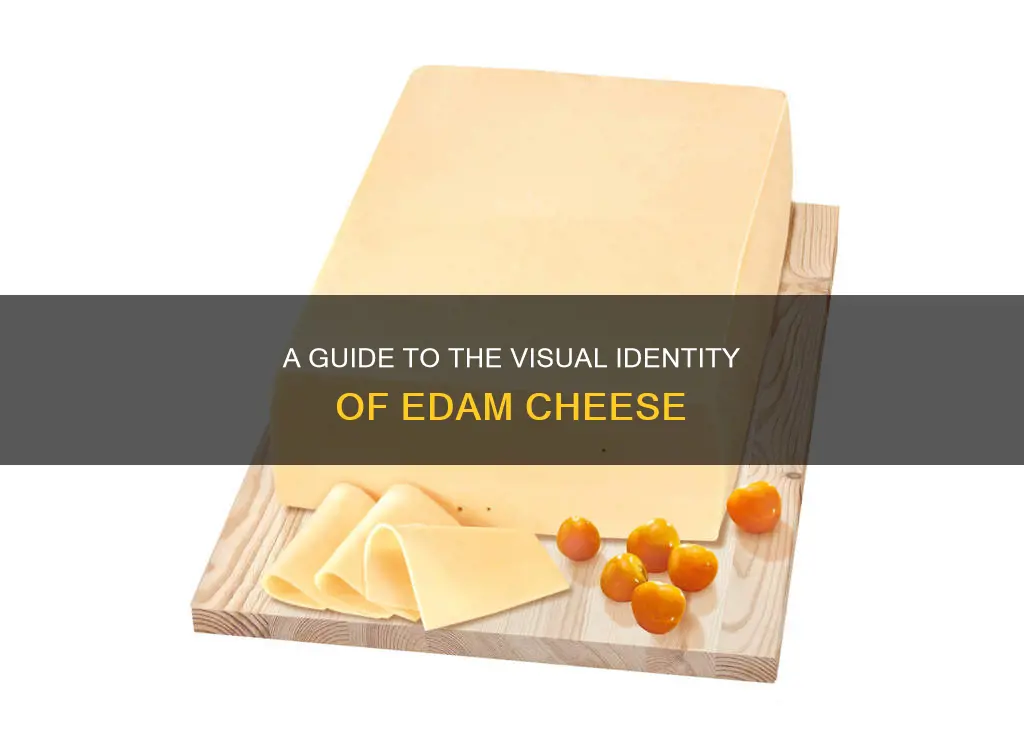 what does edam cheese look like