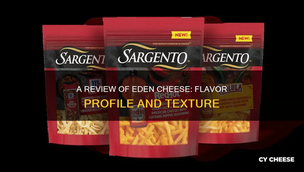 what does eden cheese taste like