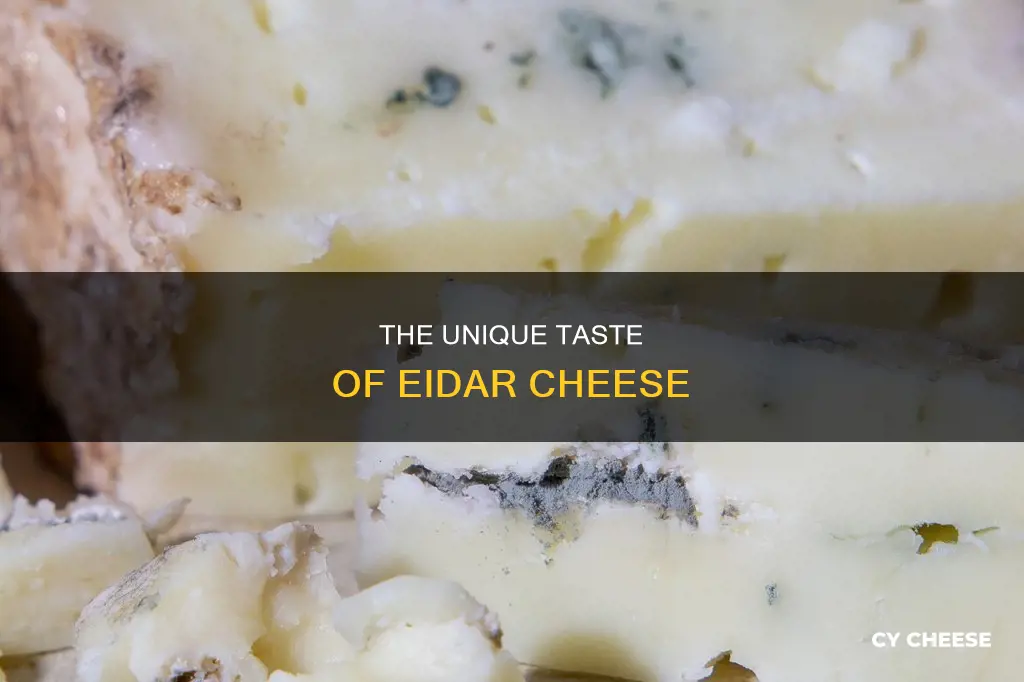what does eidar cheese taste like