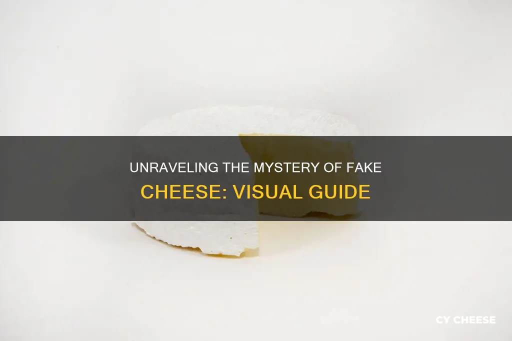 what does fake cheese look like