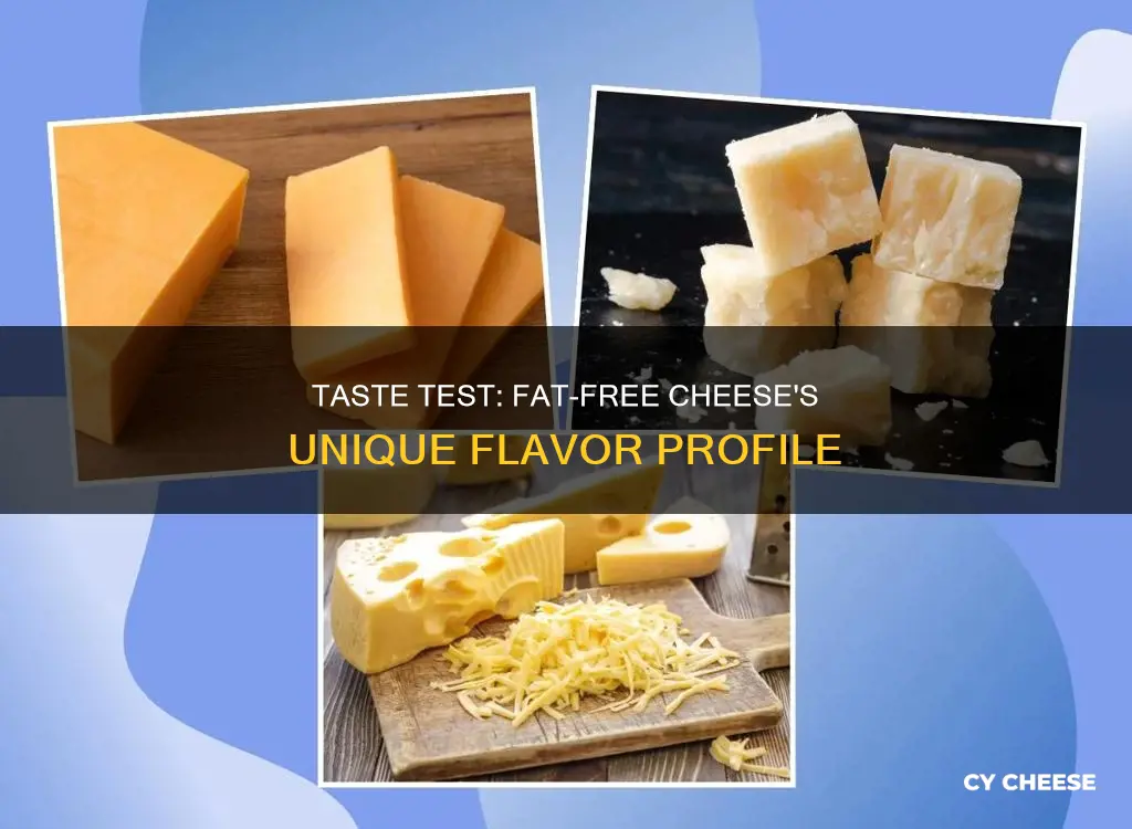 what does fat free cheese taste like