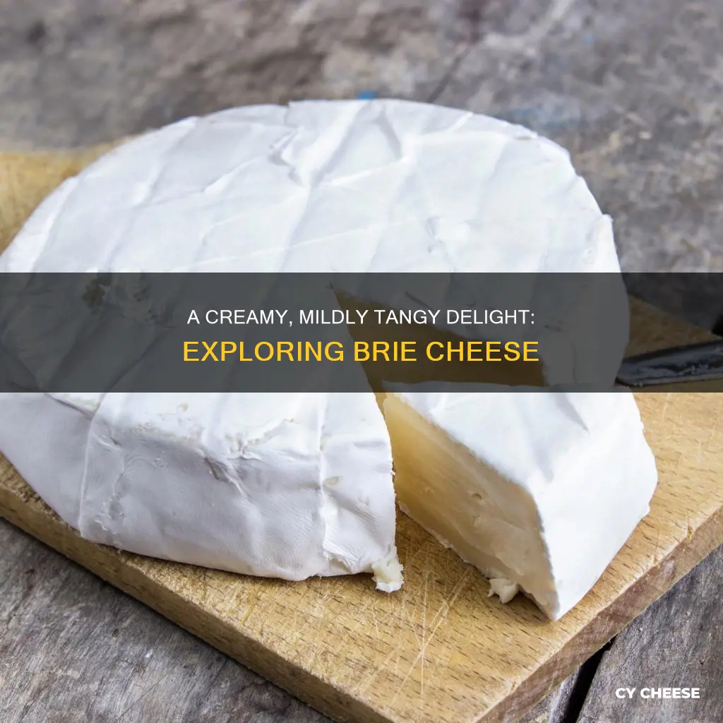 what does french brie cheese taste like