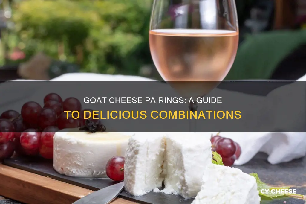 what does goat cheese pair with