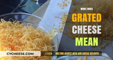 Understanding Grated Cheese: Definition, Uses, and Culinary Benefits Explained