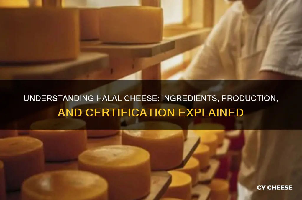 what does halal cheese mean