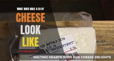 Visualizing Half a Pound of Cheese: A Guide to Portion Sizes