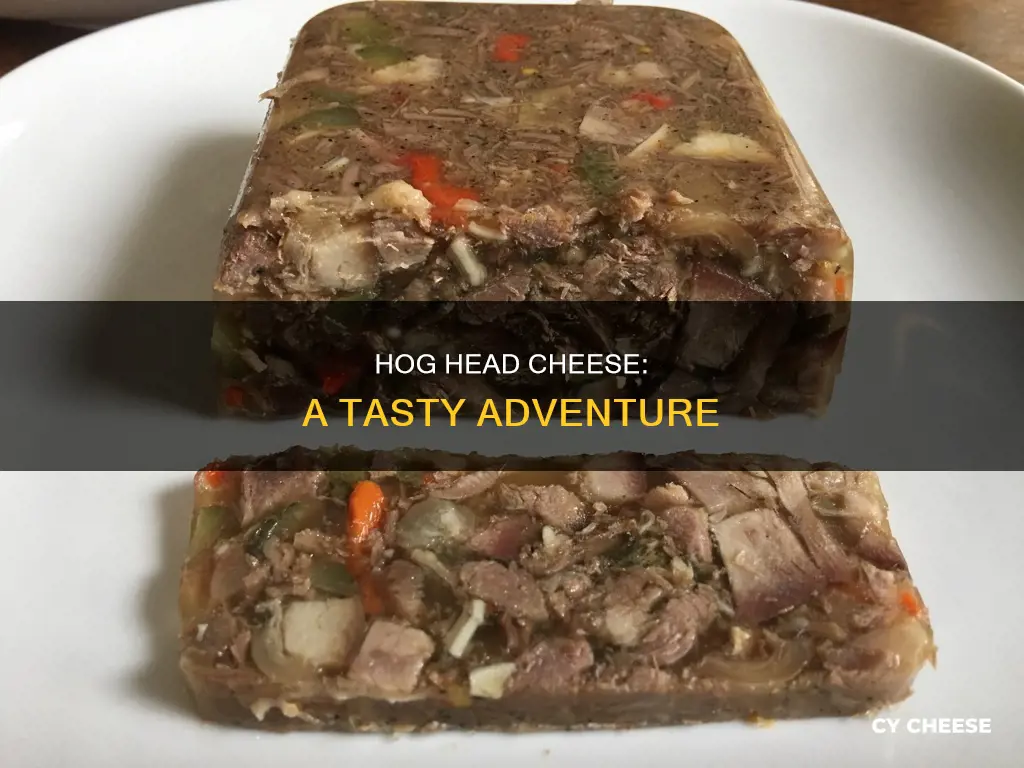 what does hog head cheese taste like