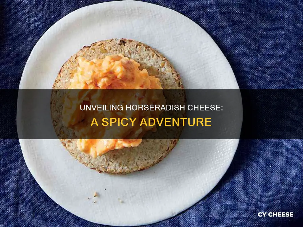 what does horseradish cheese taste like