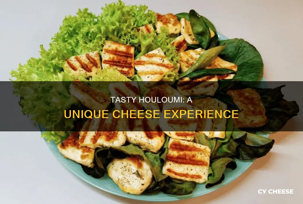 what does houloumii cheese taste like