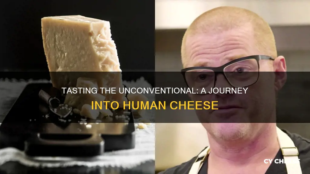 what does human cheese taste like