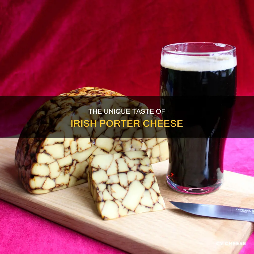 what does irish porter cheese taste like