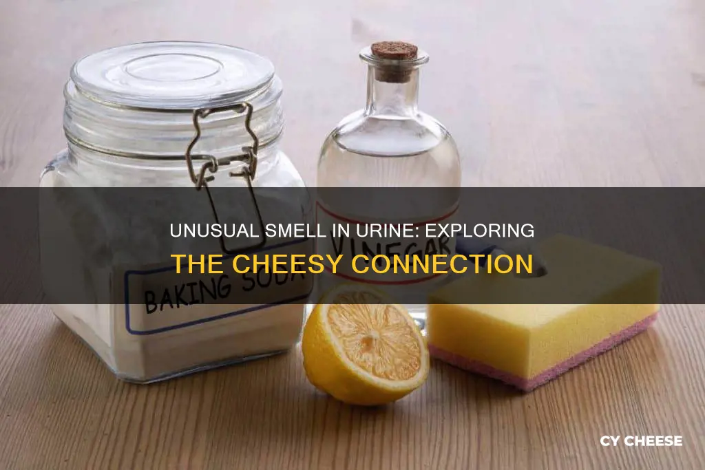 what does it mean if your pee smells like cheese