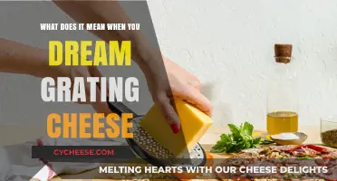 Dreaming of Grating Cheese: Unraveling the Symbolic Meaning Behind the Dream
