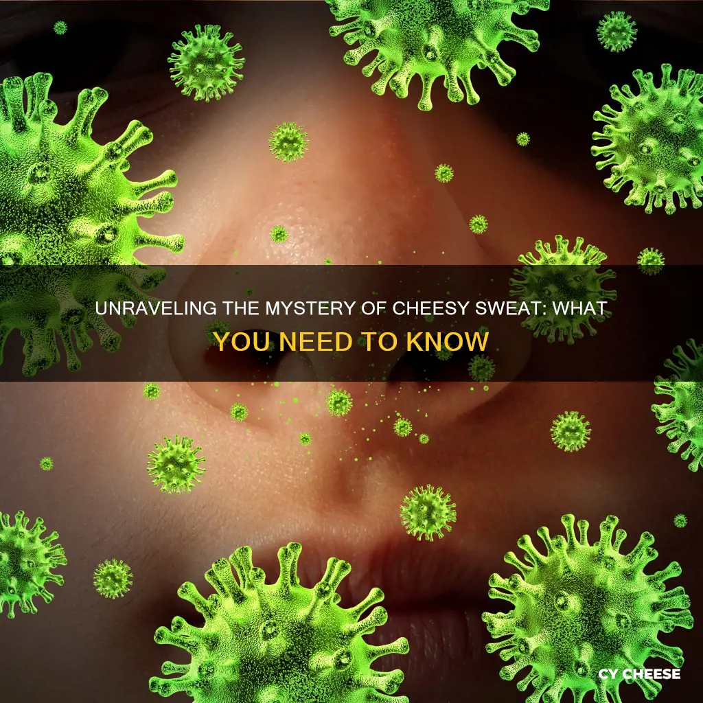 what does it mean when your sweat smells like cheese