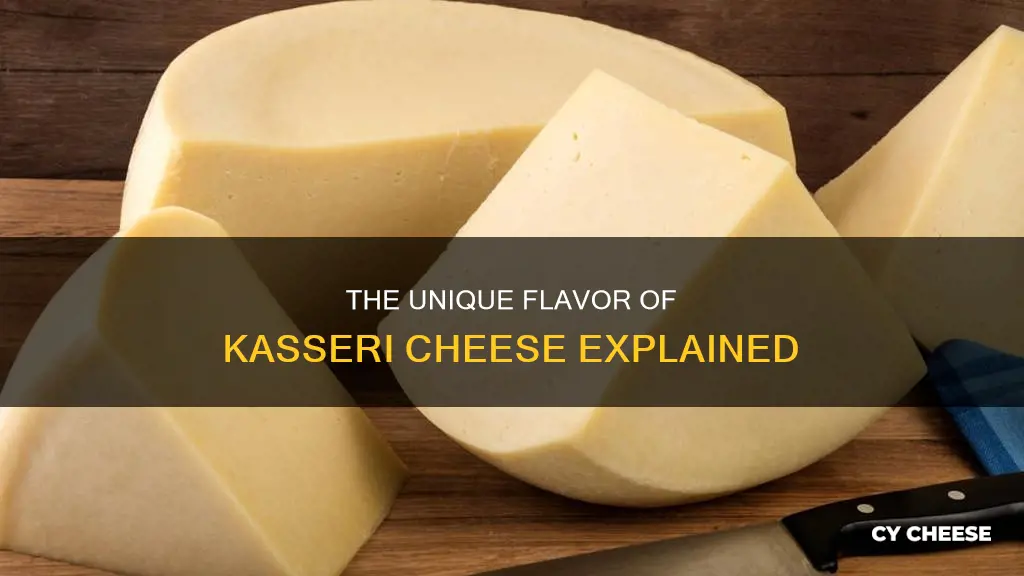 what does kasseri cheese taste like