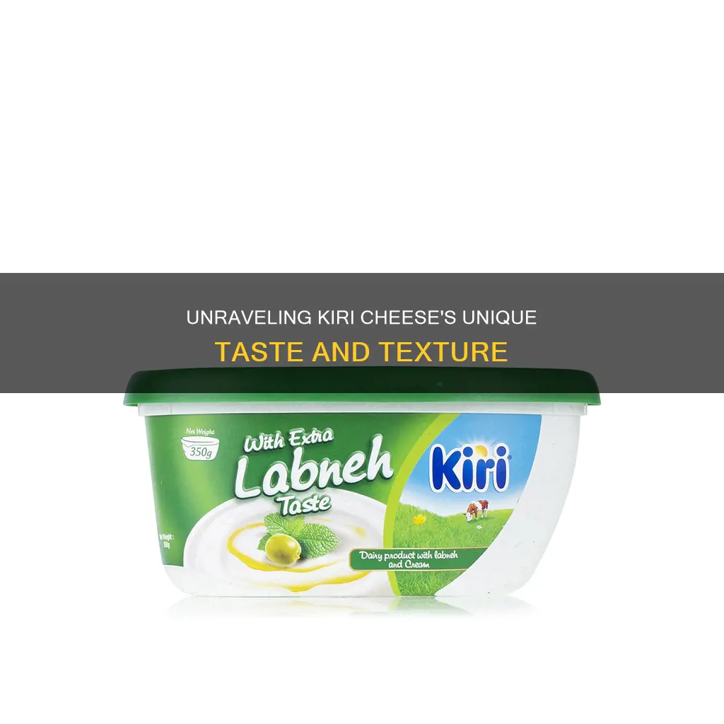 what does kiri cheese taste like