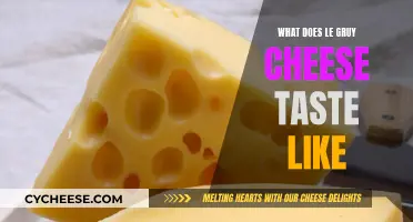 The Unique Taste of Le Gruyère Cheese
