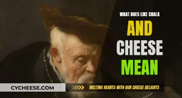 Chalk and Cheese: Understanding This Odd Idiom