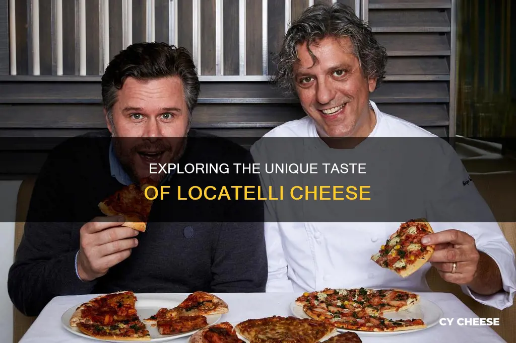 what does locatelli cheese taste like
