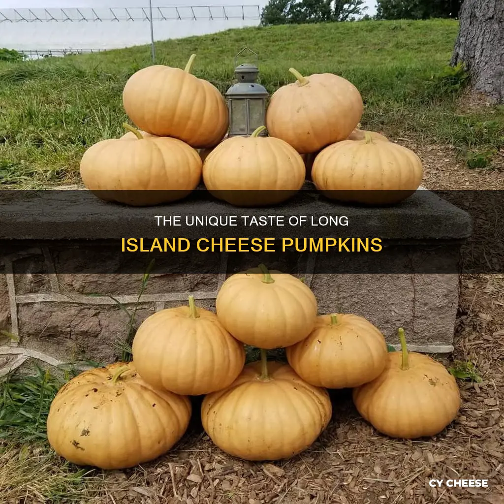 what does long island cheese pumpkin taste like