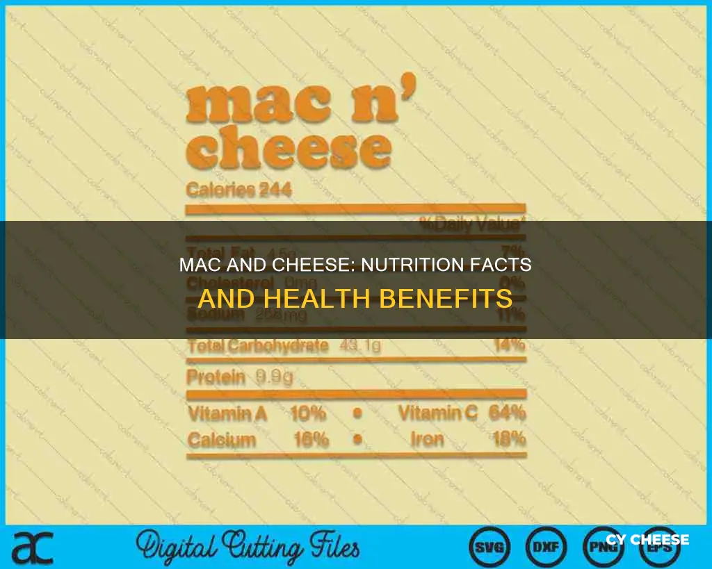 what does macaroni and cheese do to the body