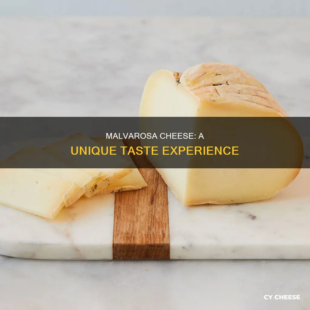 what does malvarosa cheese taste like