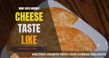 Marble Cheese: A Unique Blend of Mild and Sharp Flavors
