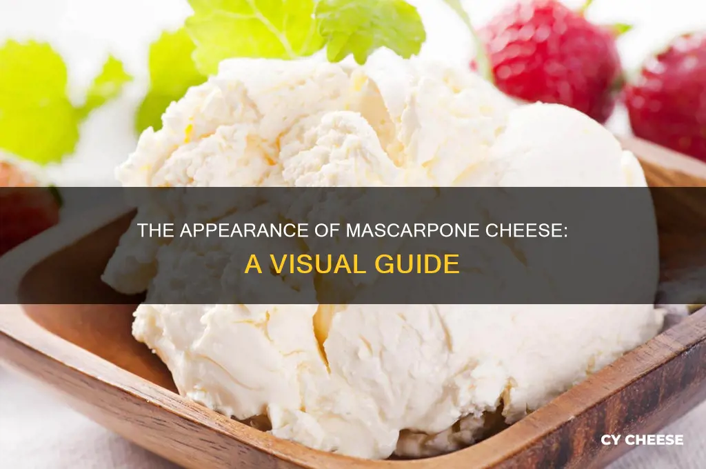 what does mascarpone cheese look like