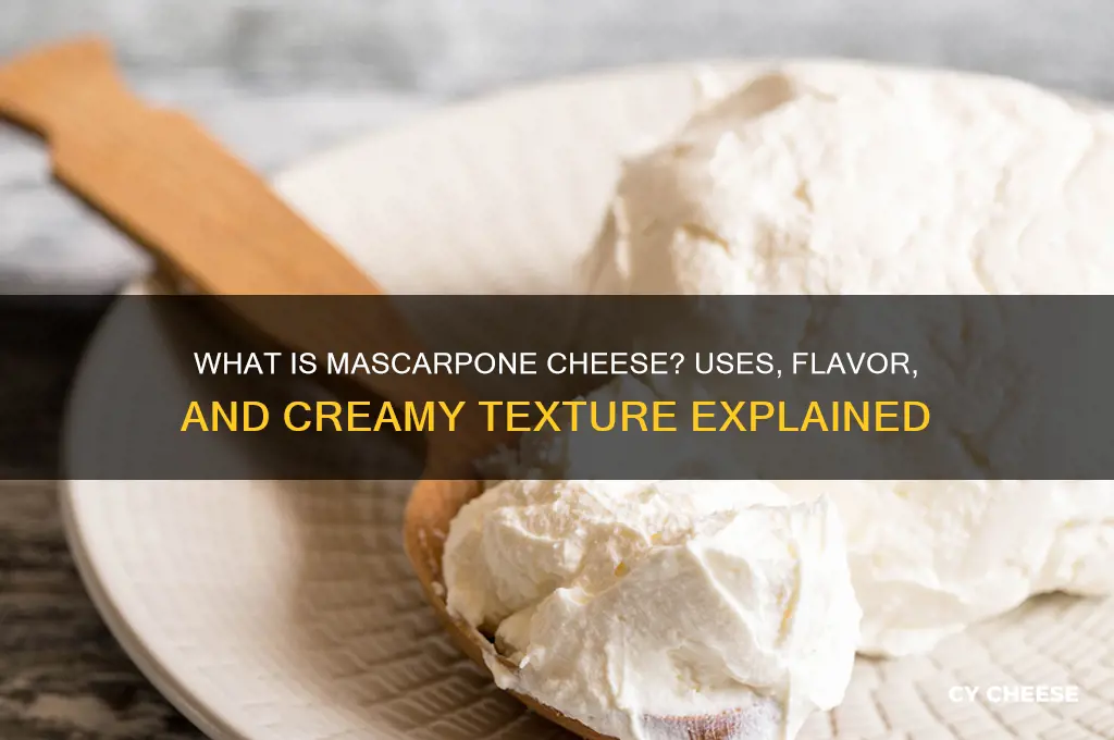 what does mascarpone cheese