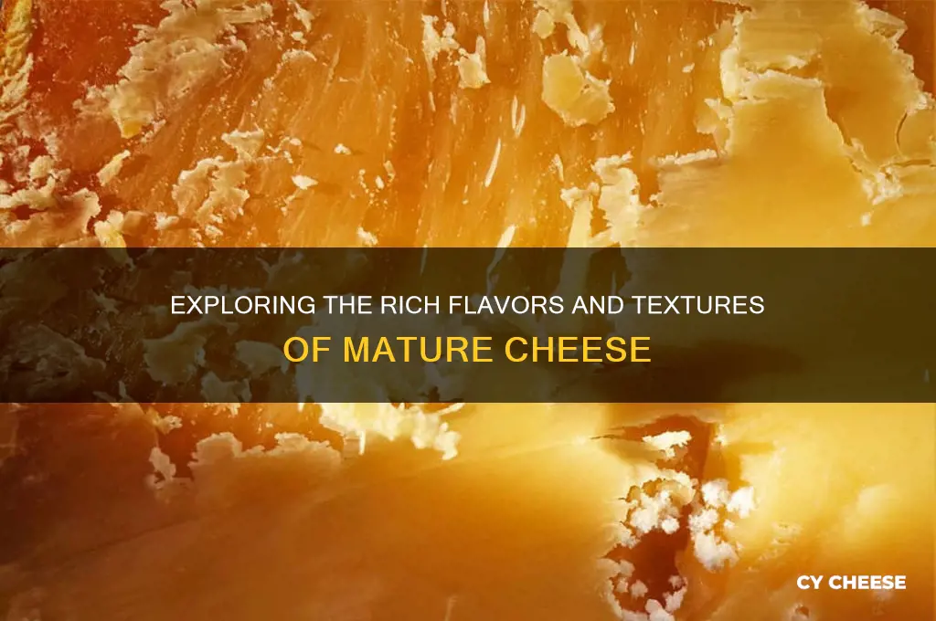 what does mature cheese