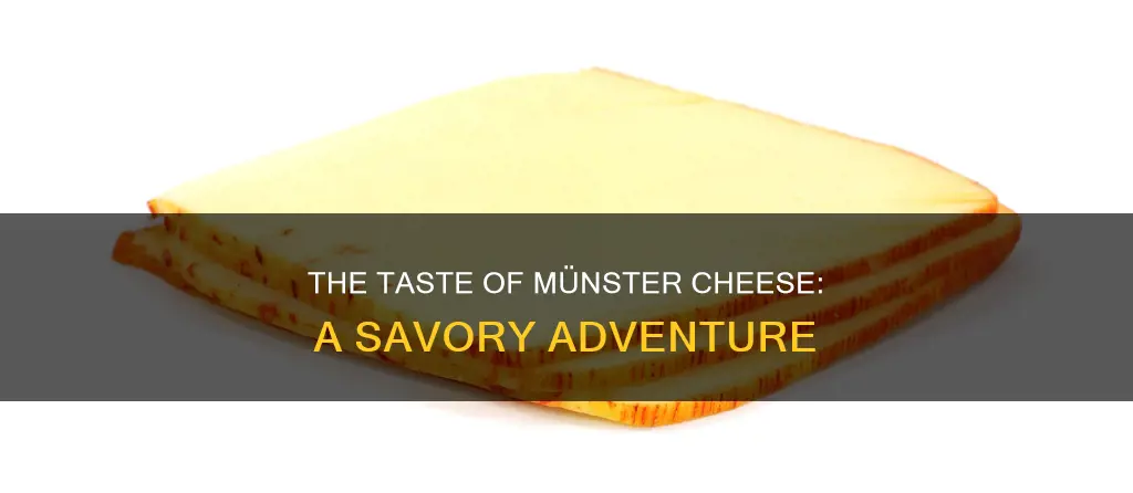 what does meunster cheese taste like