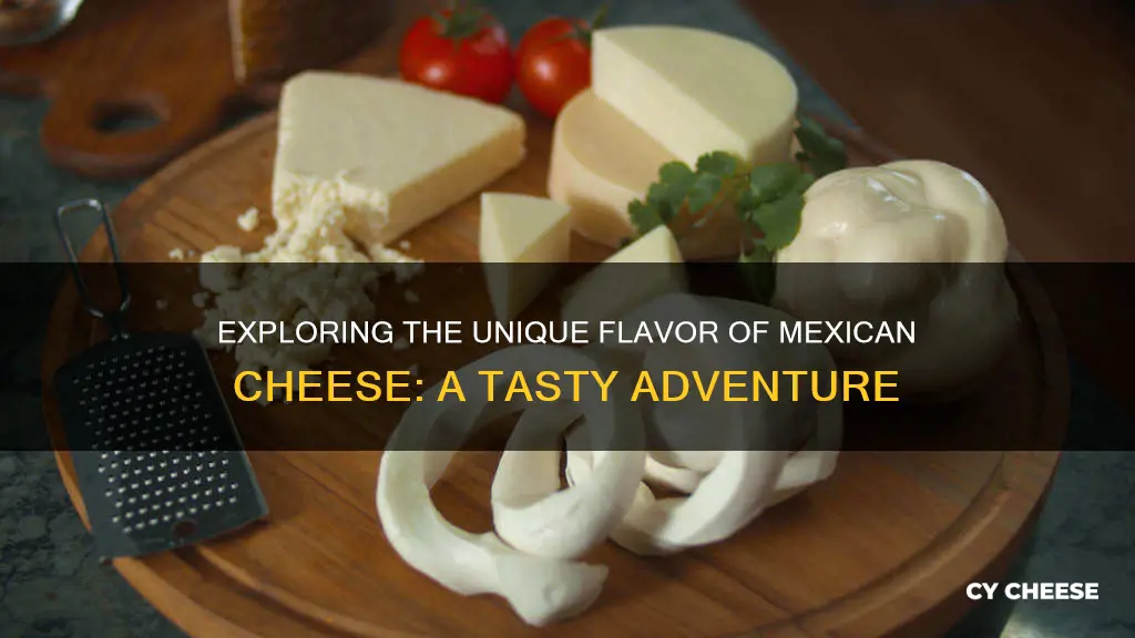 what does mexican cheese taste like